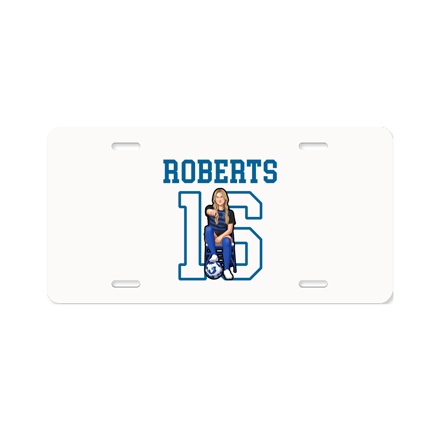 License Plate — Shirsey in Classic