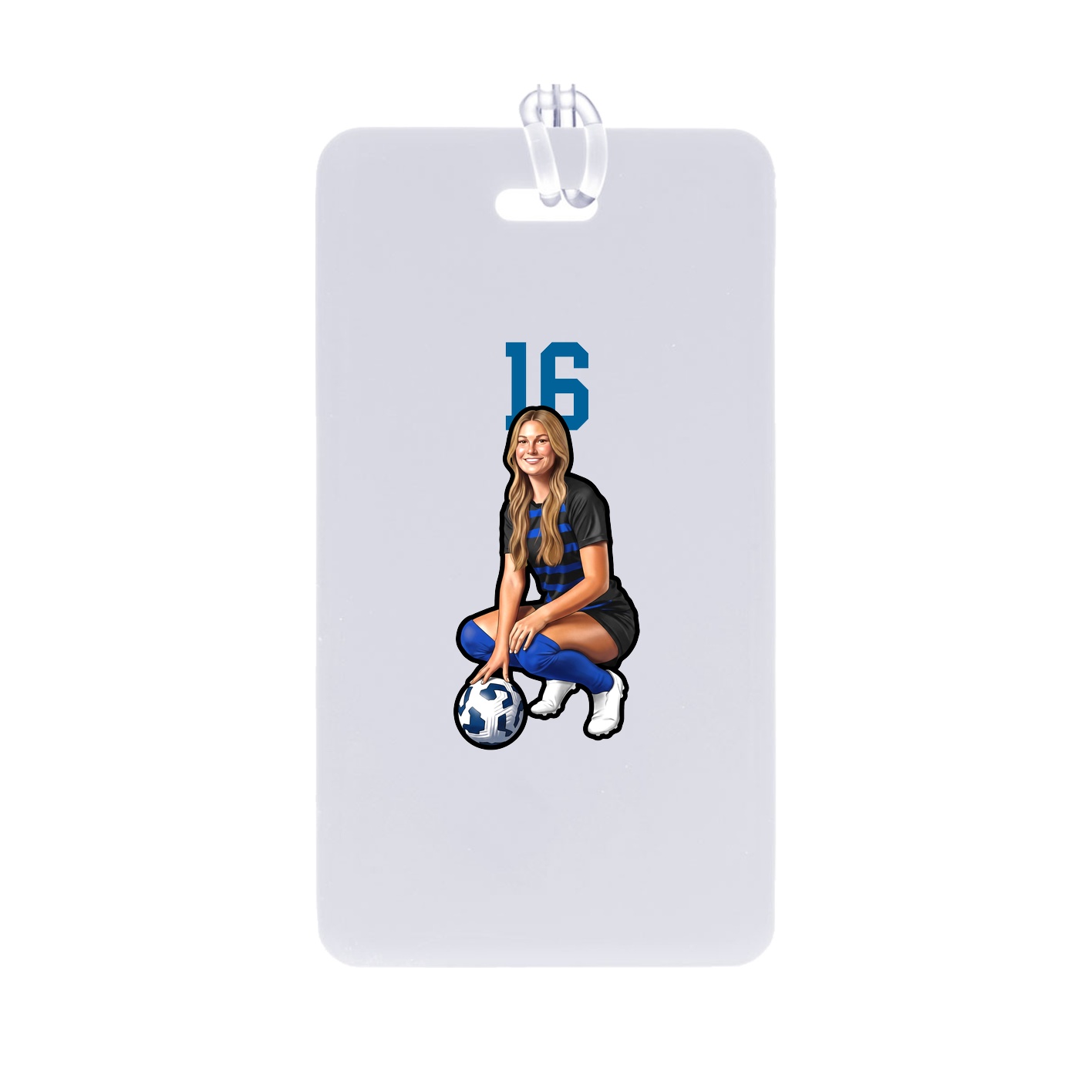 Bag Tag — Number Top in Classic