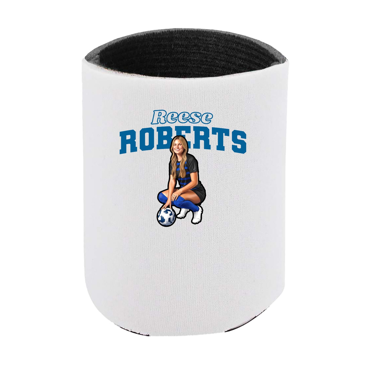 Can Holder — Name Arch in White