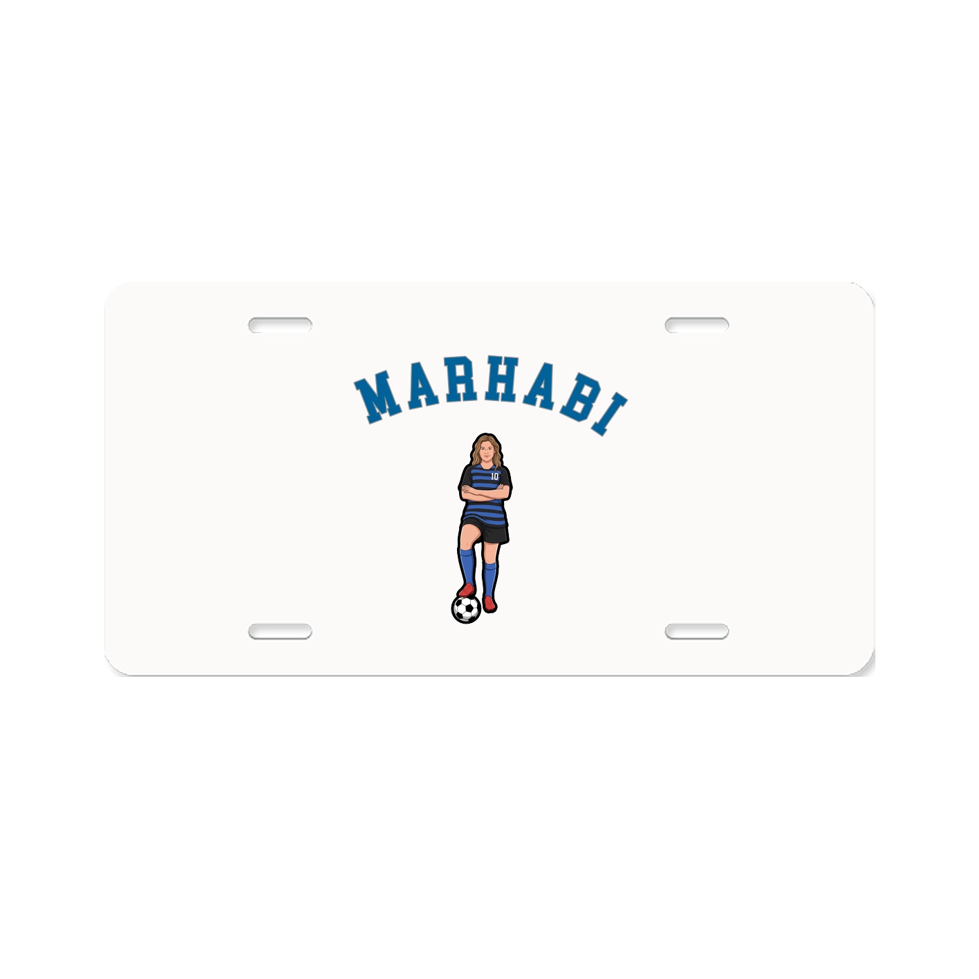 License Plate — Shirsey Arch in Classic