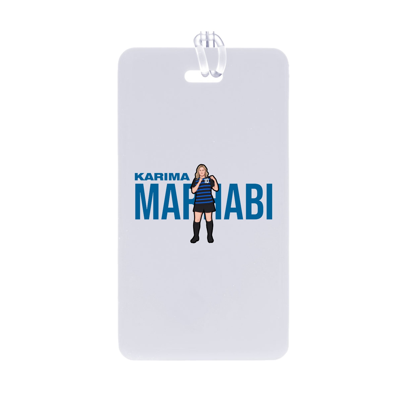 Bag Tag — Player Name in Classic