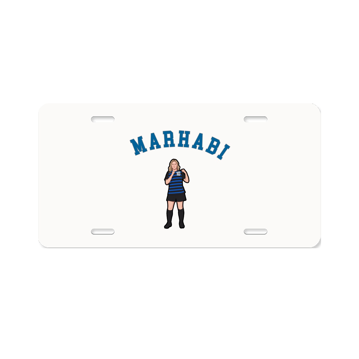 License Plate — Shirsey Arch in Classic