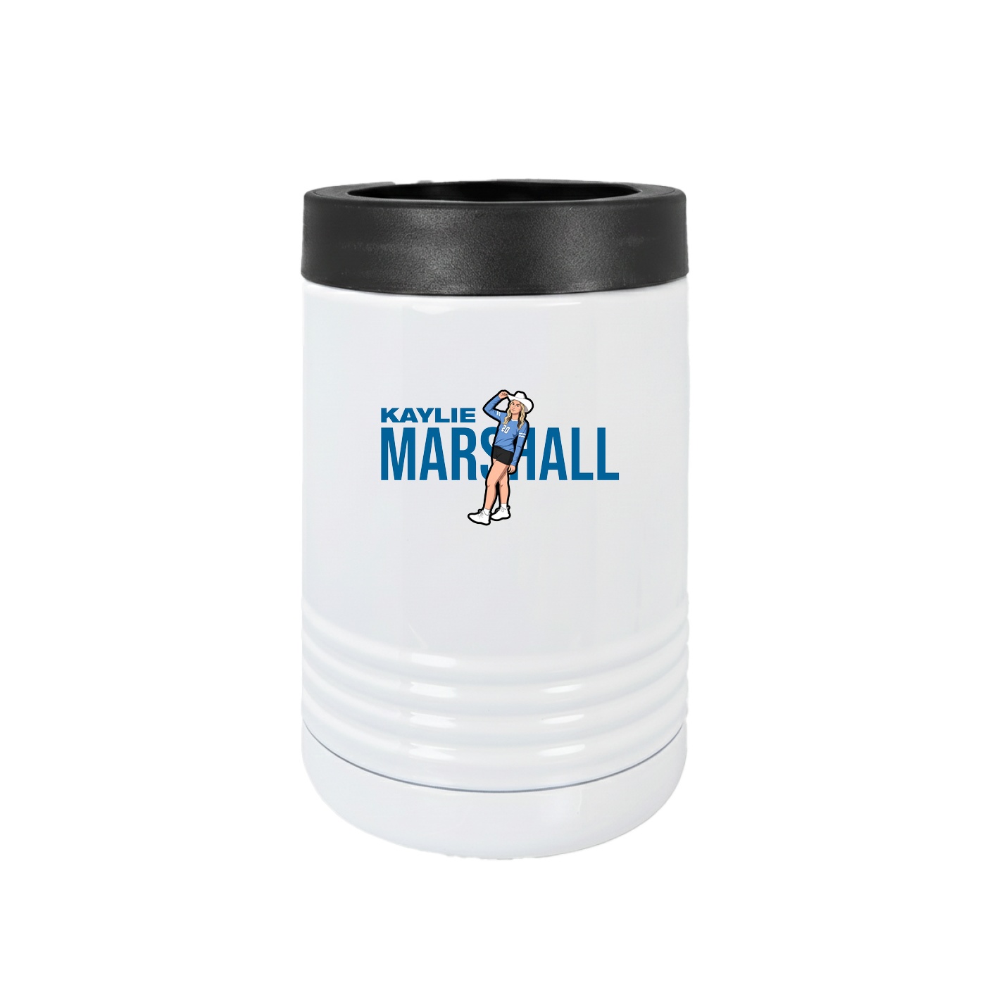 Beverage Holder — Player Name in White