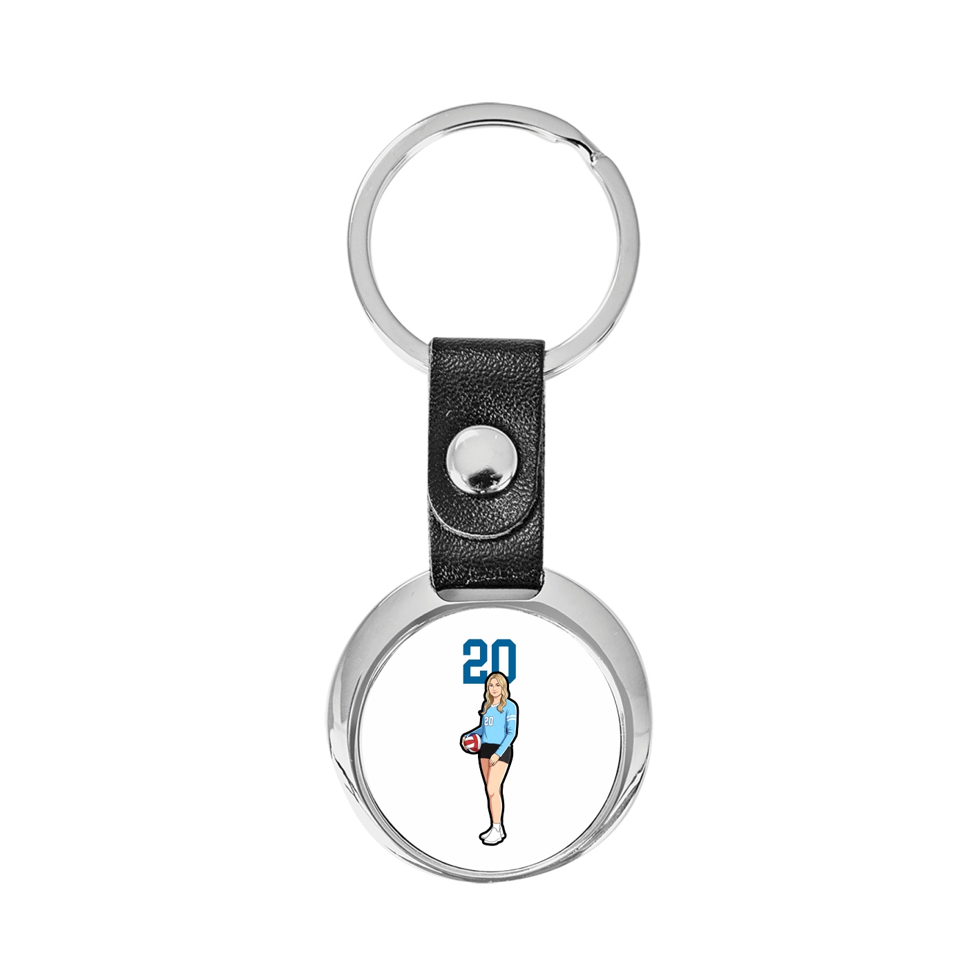 Key Chain — Number Top in Classic