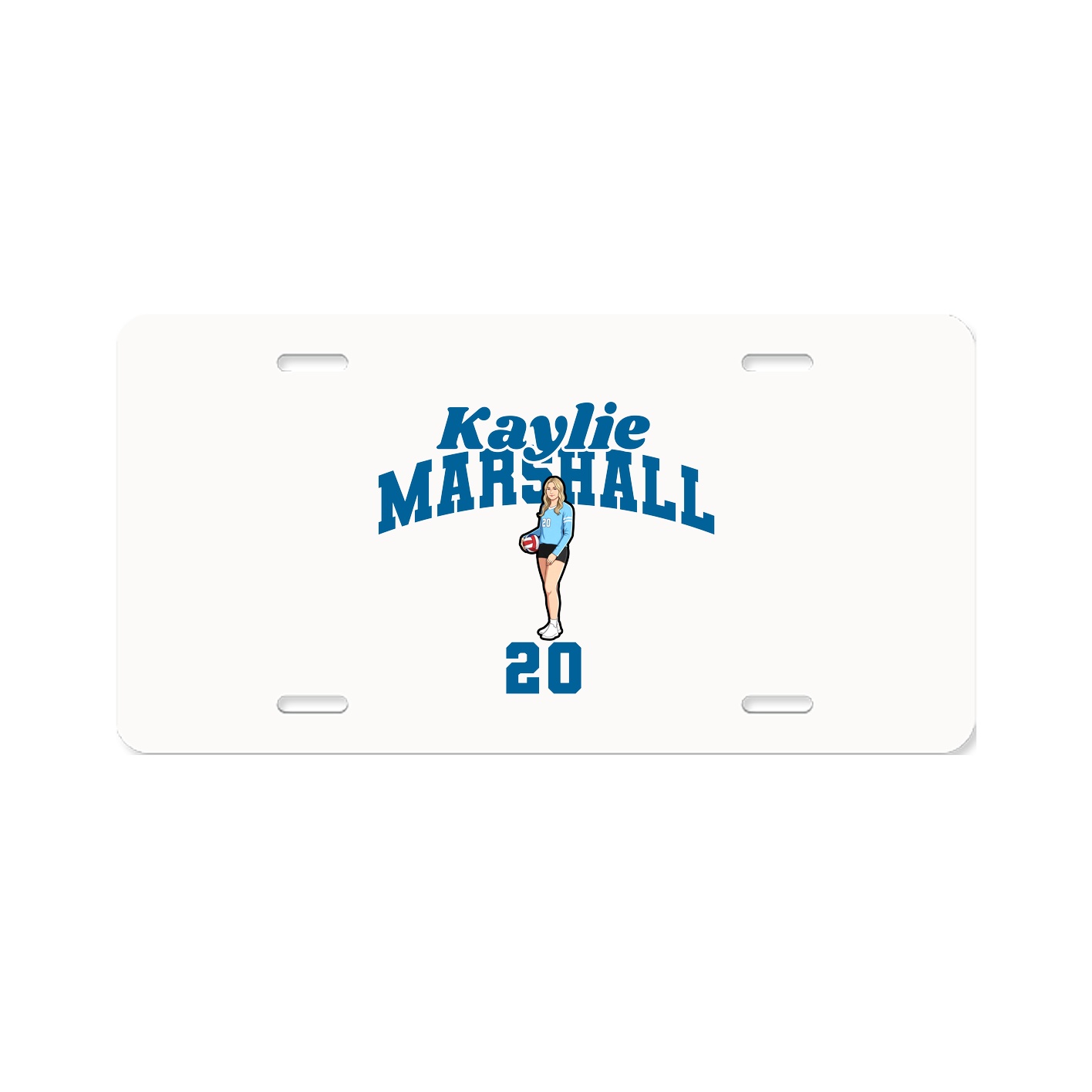 License Plate — Signature Arch in Classic