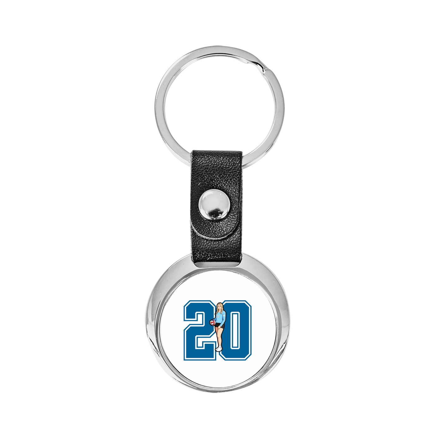 Key Chain — Number in Classic