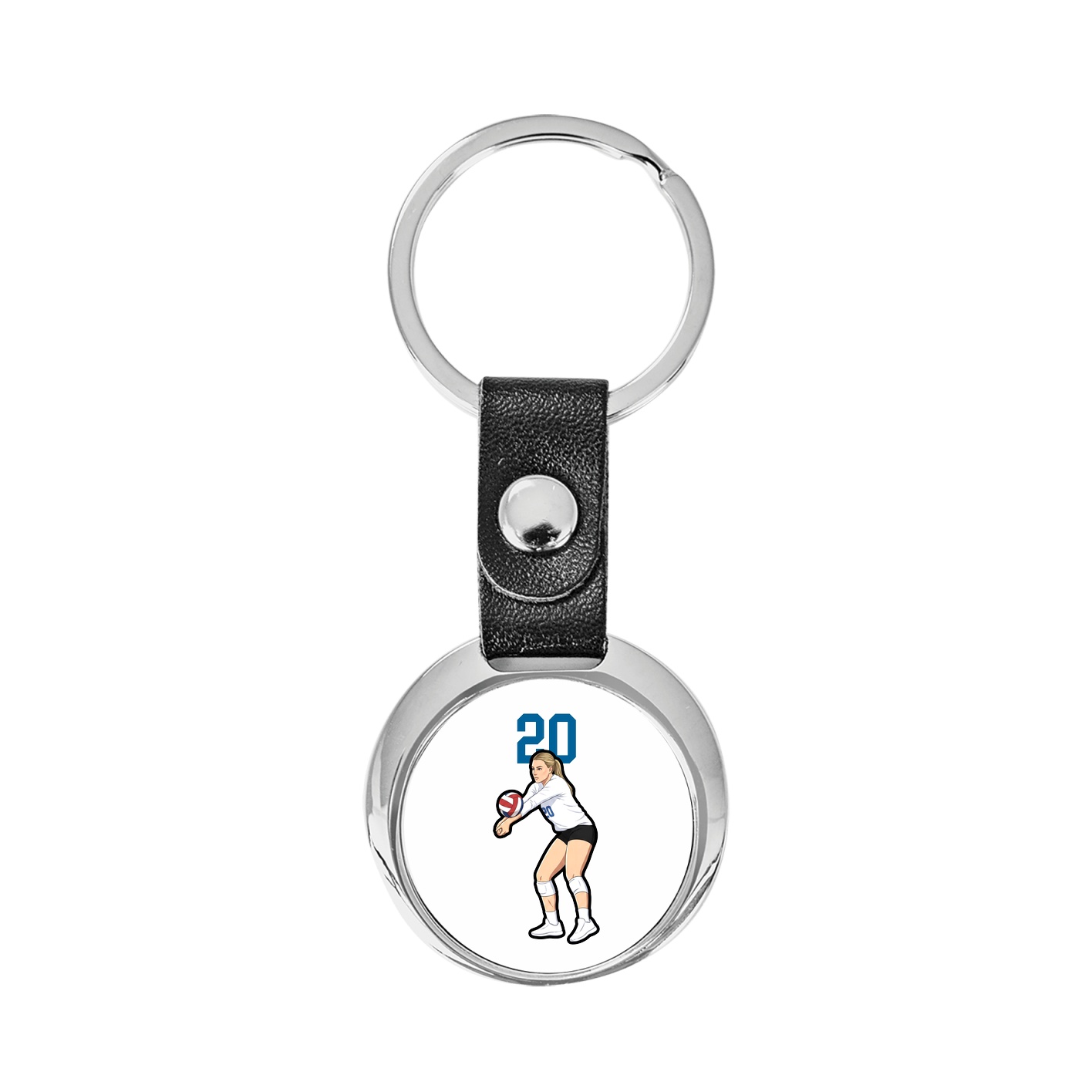 Key Chain — Number Top in Classic