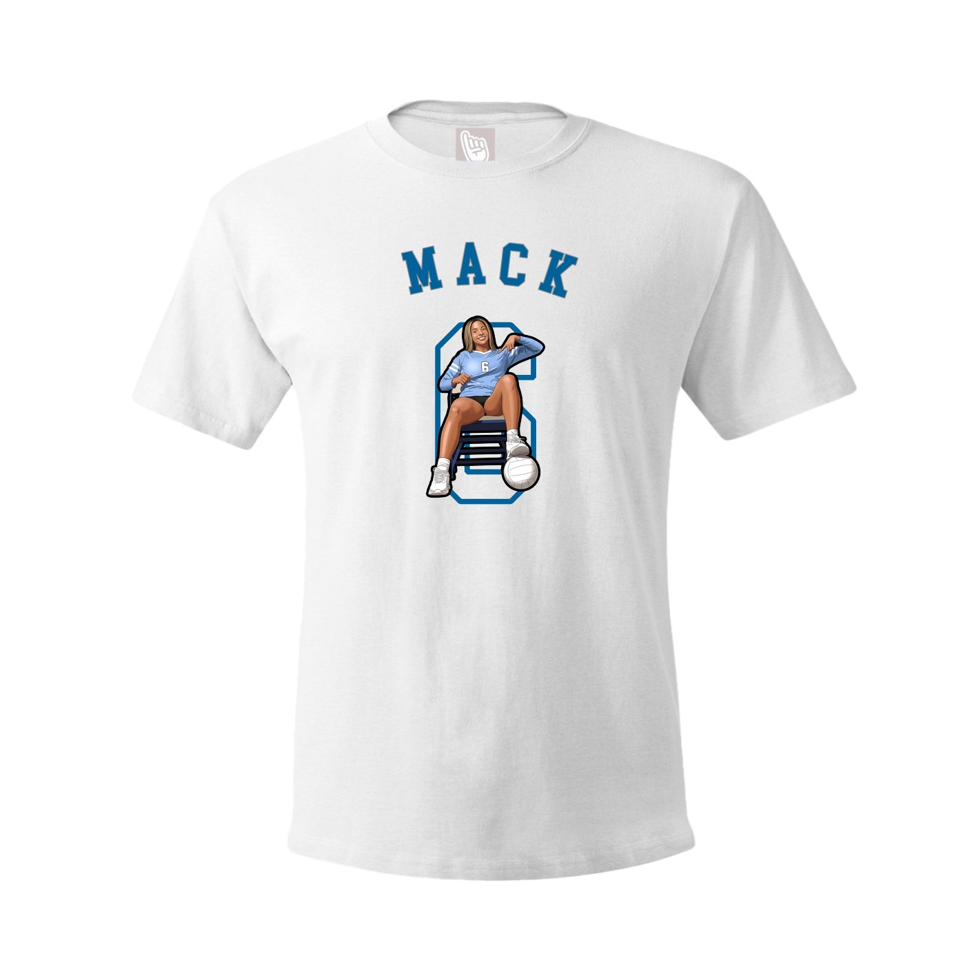 Tee — Shirsey Arch in White