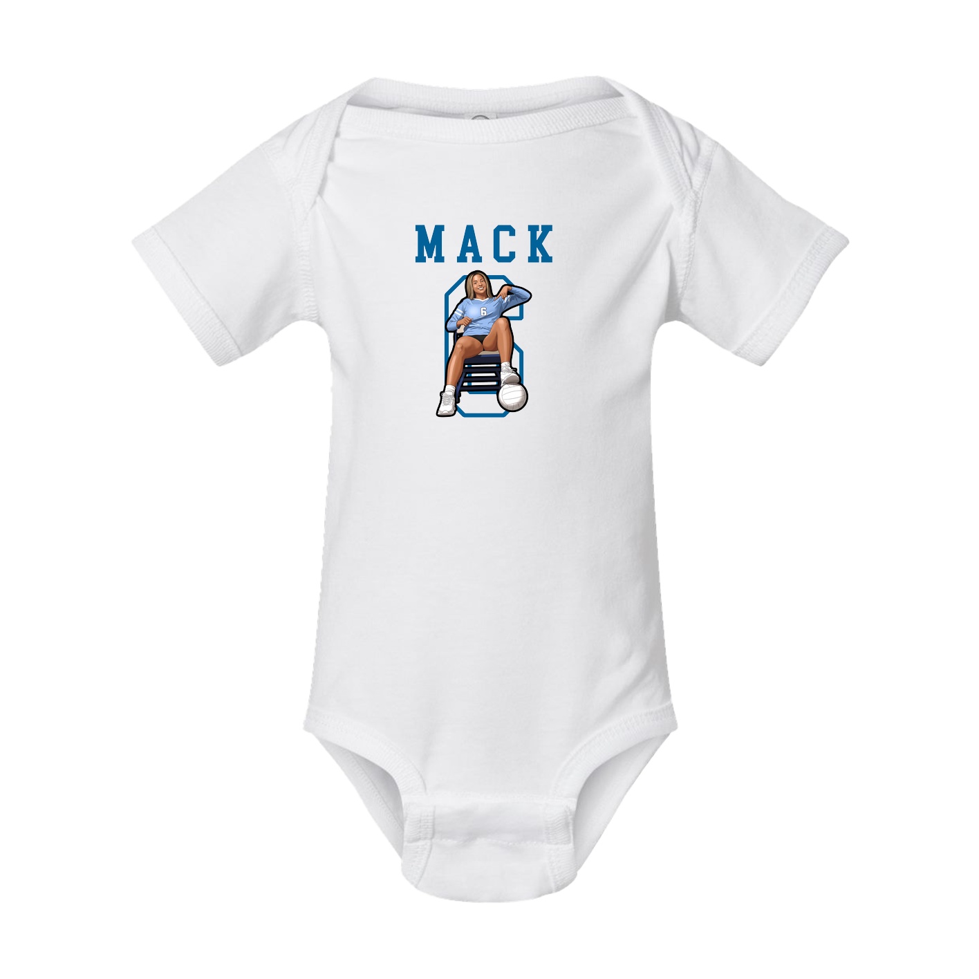 Baby Onesie — Shirsey in White