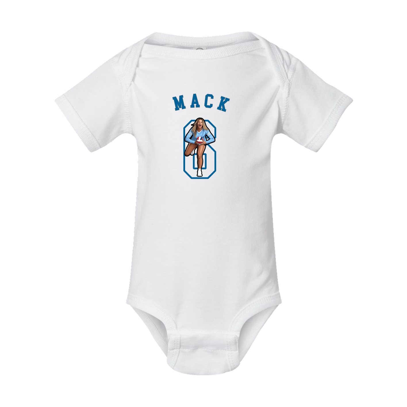 Baby Onesie — Shirsey Arch in White