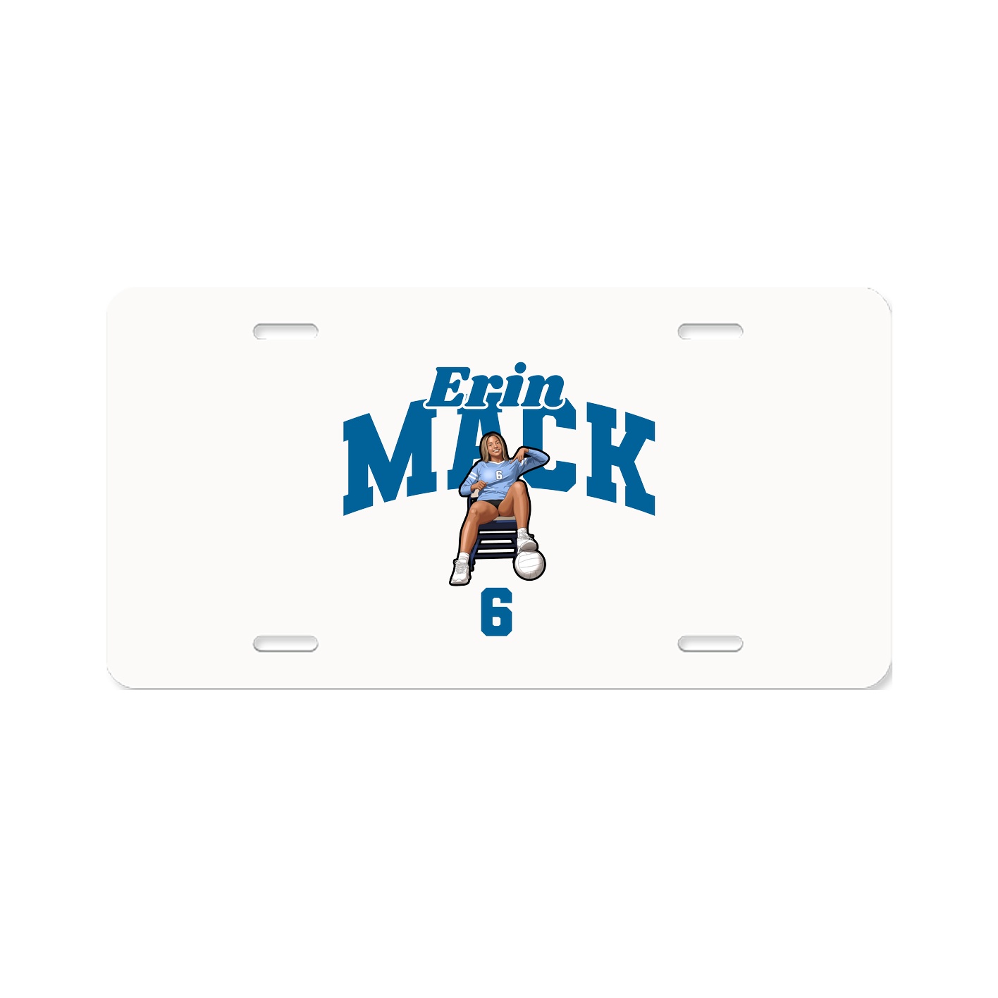 License Plate — Signature Arch in Classic