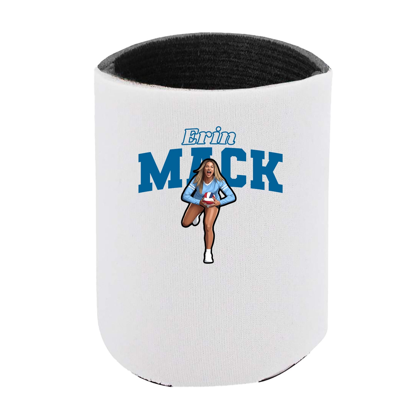 Can Holder — Name Arch in White