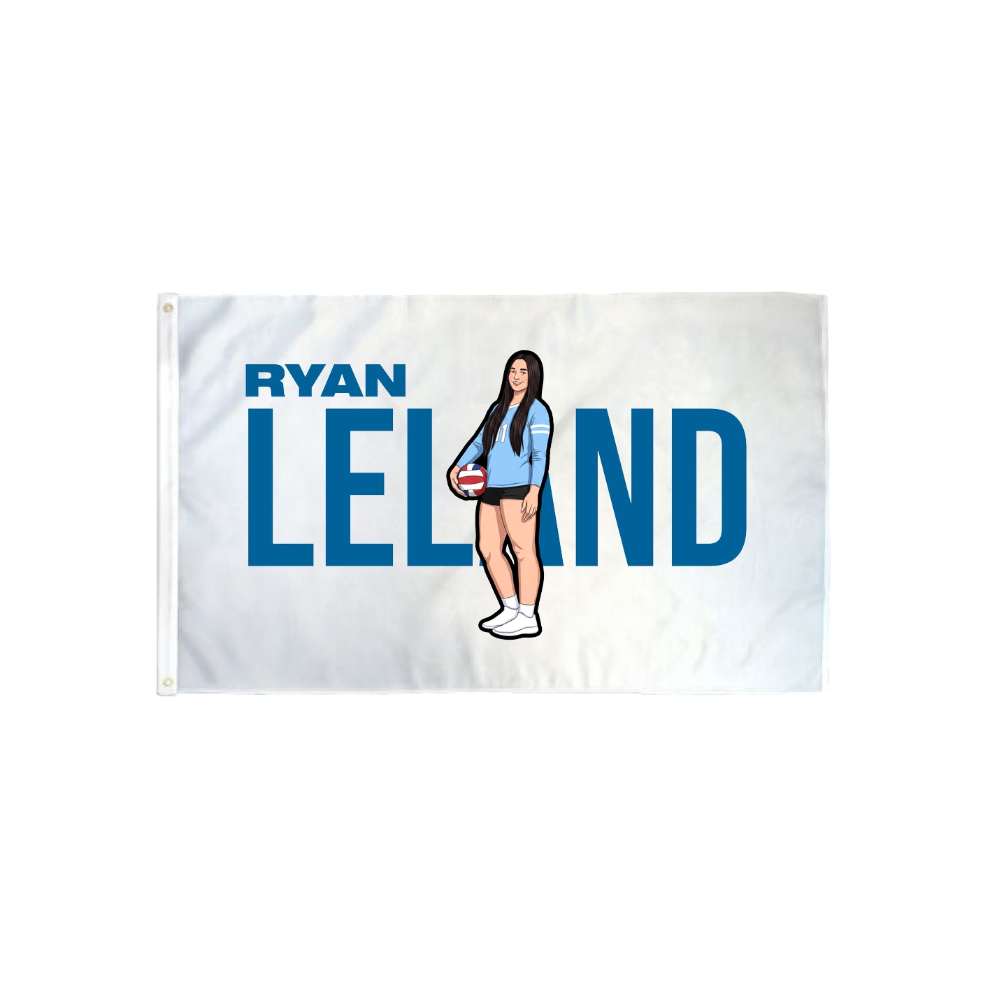 3x5 Flag — Player Name in Classic