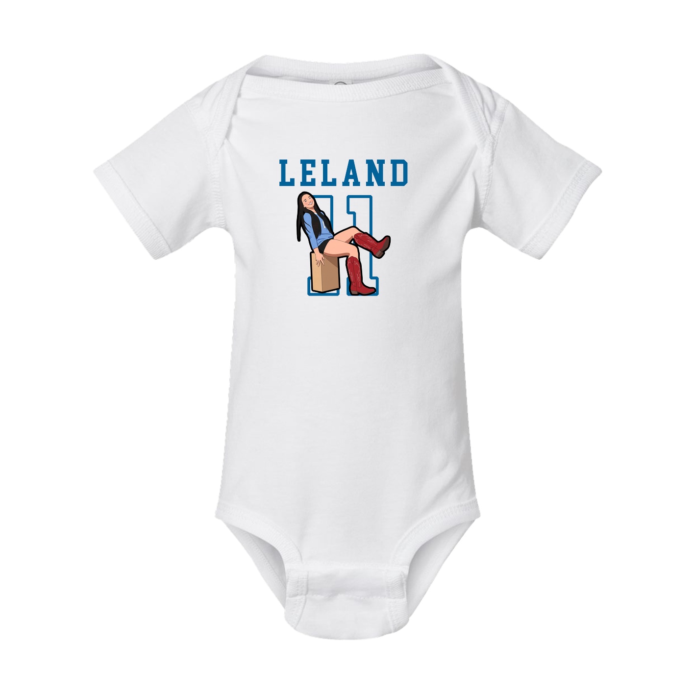 Baby Onesie — Shirsey in White