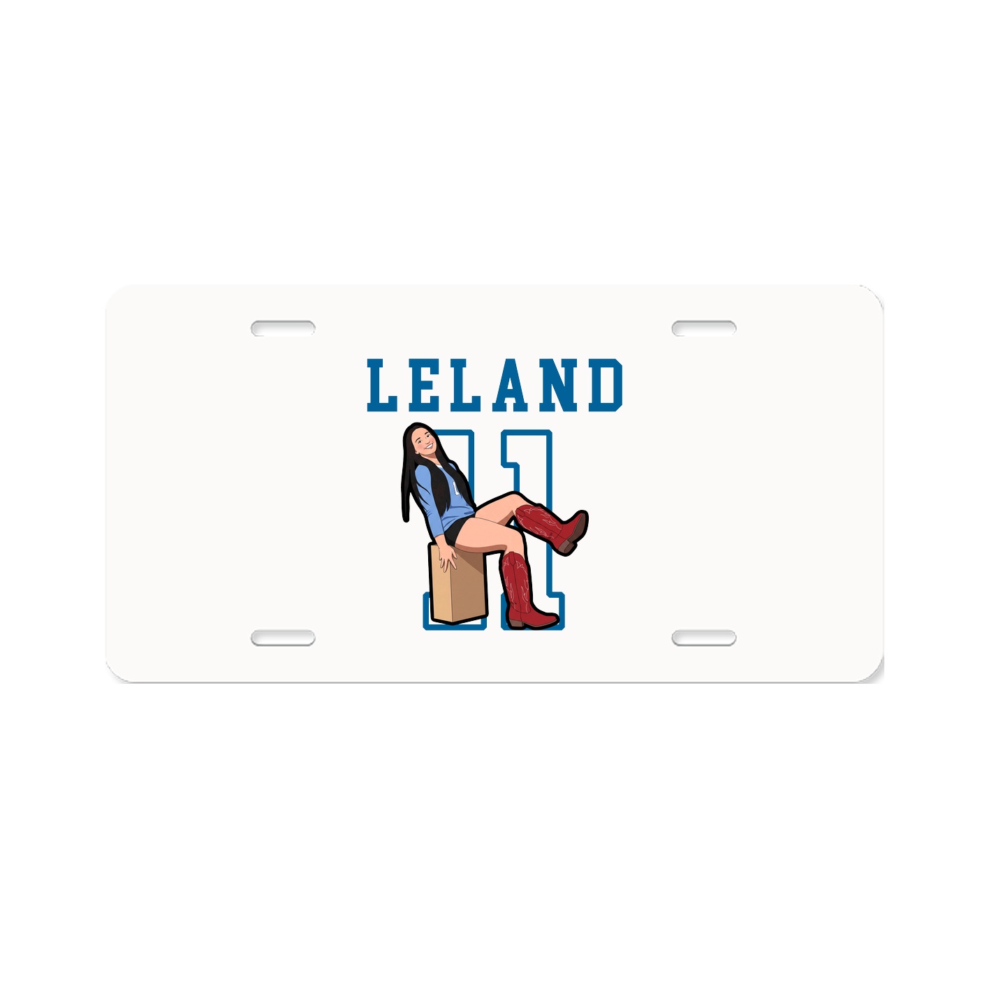License Plate — Shirsey in Classic