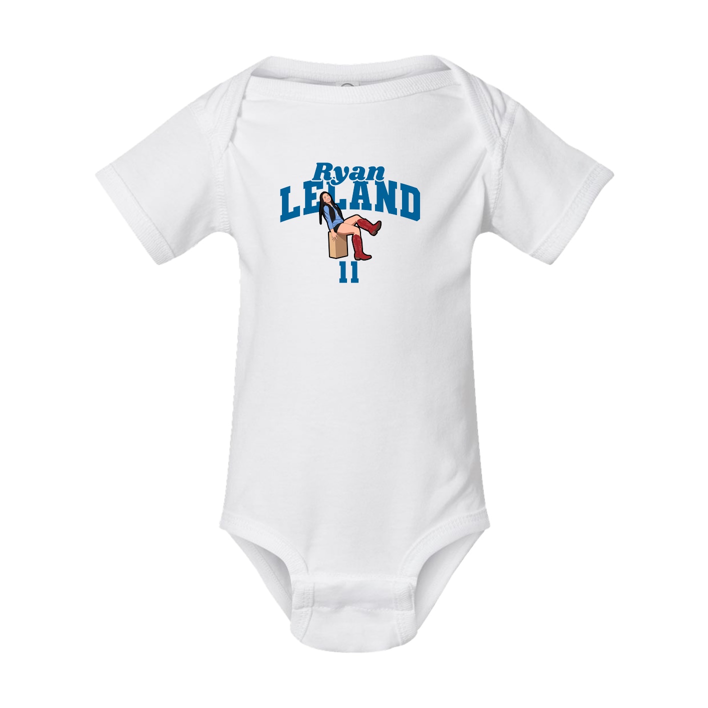 Baby Onesie — Signature Arch in White