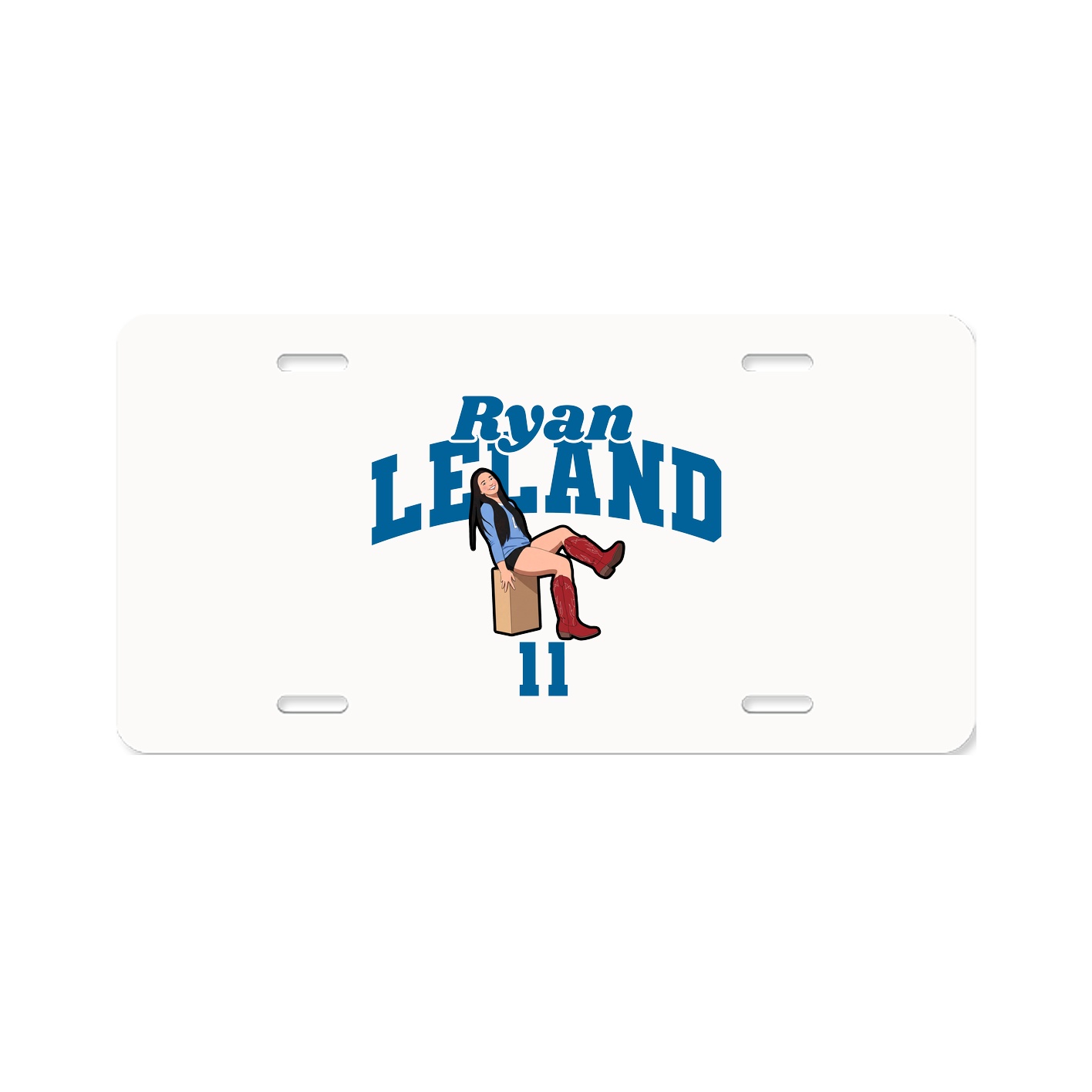 License Plate — Signature Arch in Classic