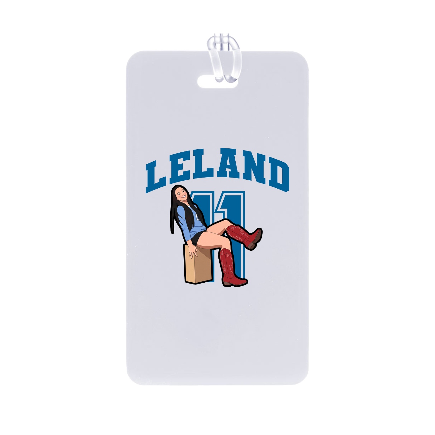 Bag Tag — Number in Classic