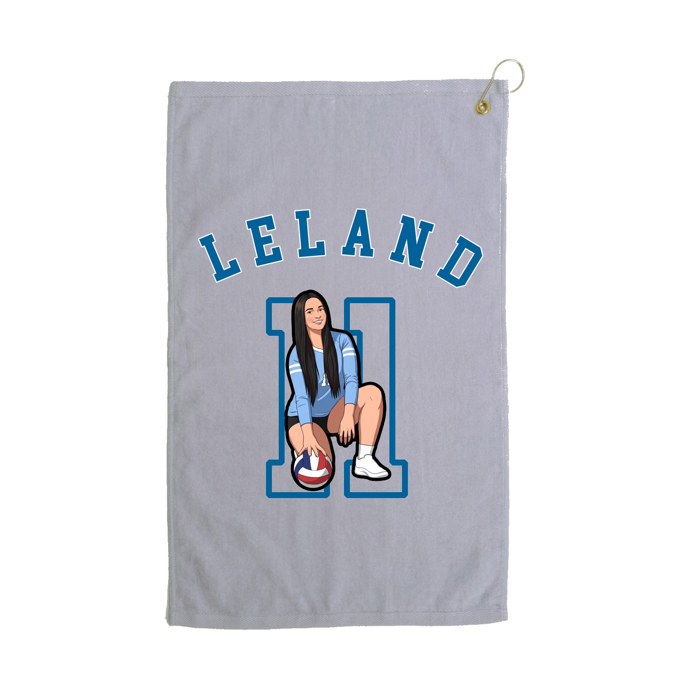 Golf Towel — Shirsey Arch in Grey