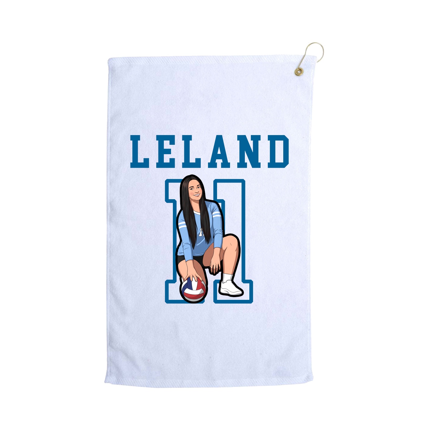 Golf Towel — Shirsey in White