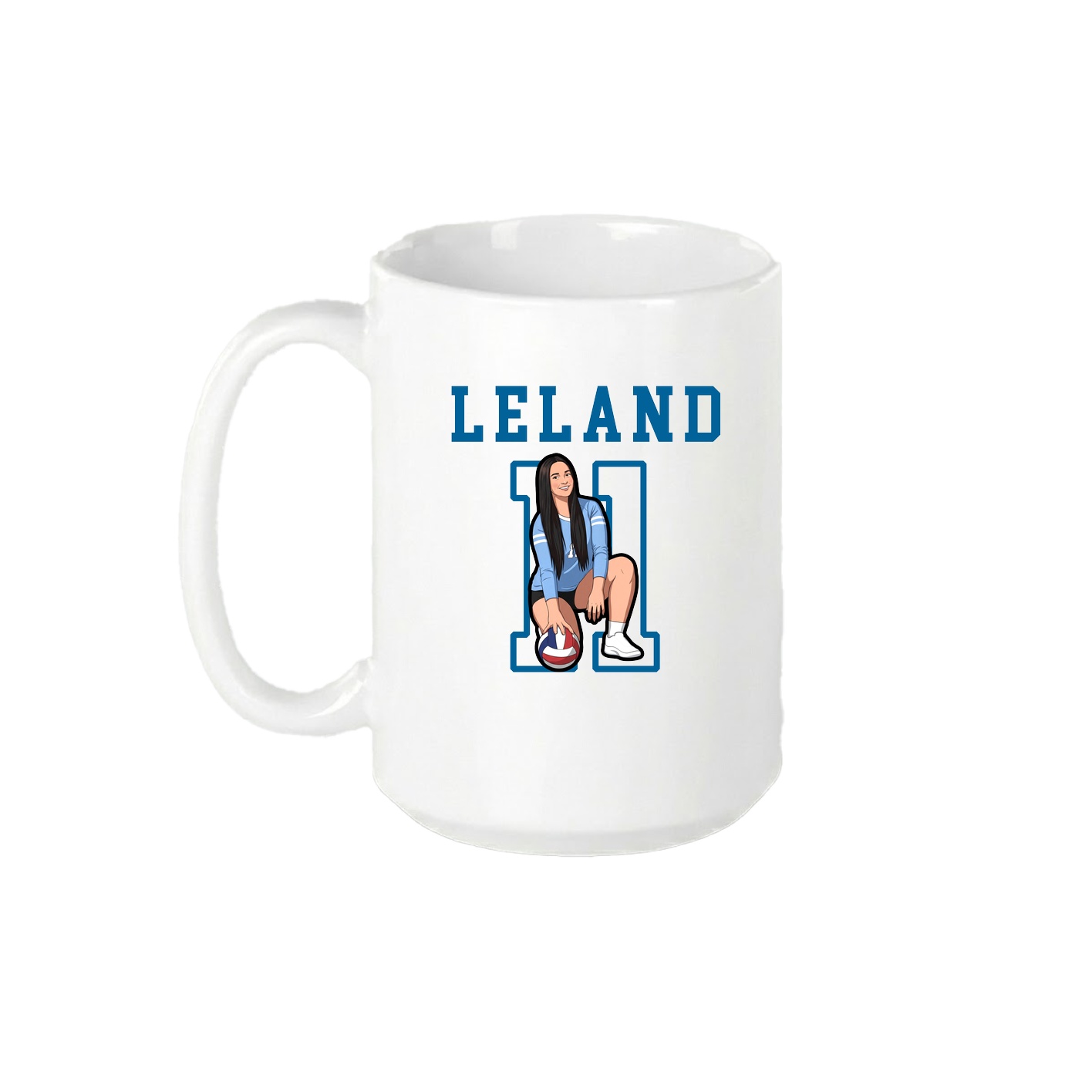 15oz Coffee Mug — Shirsey in White
