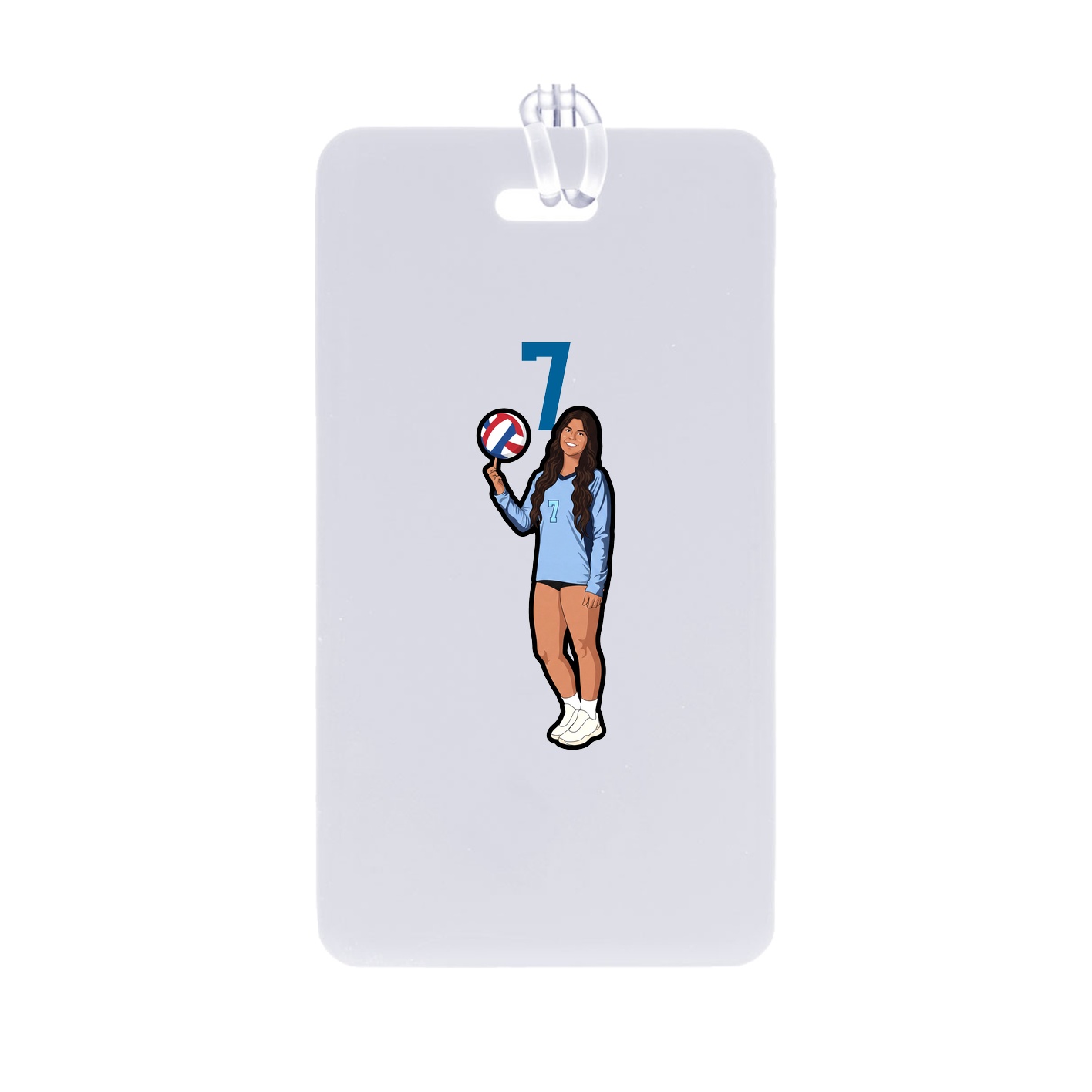 Bag Tag — Number Top in Classic