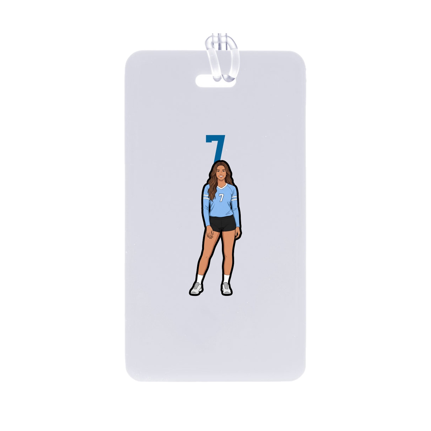 Bag Tag — Number Top in Classic