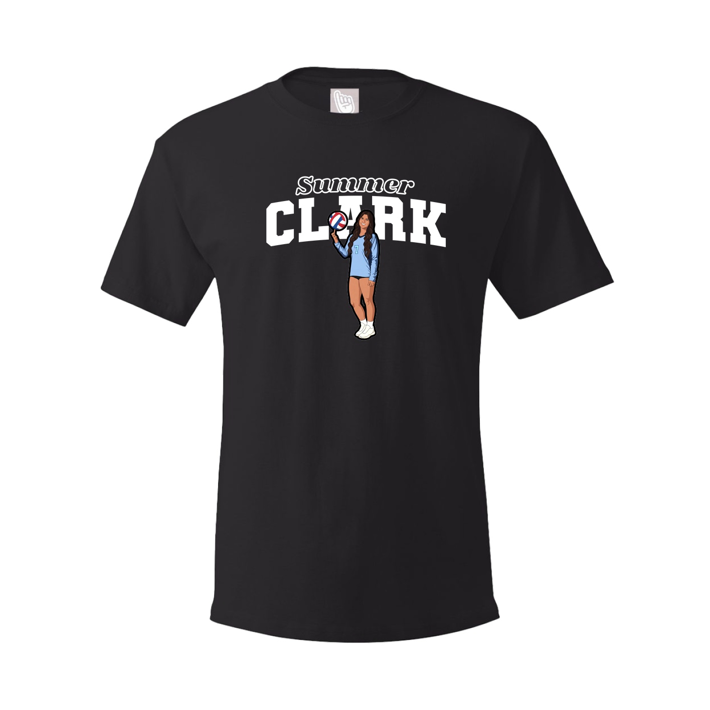 Tee — Name Arch in Black