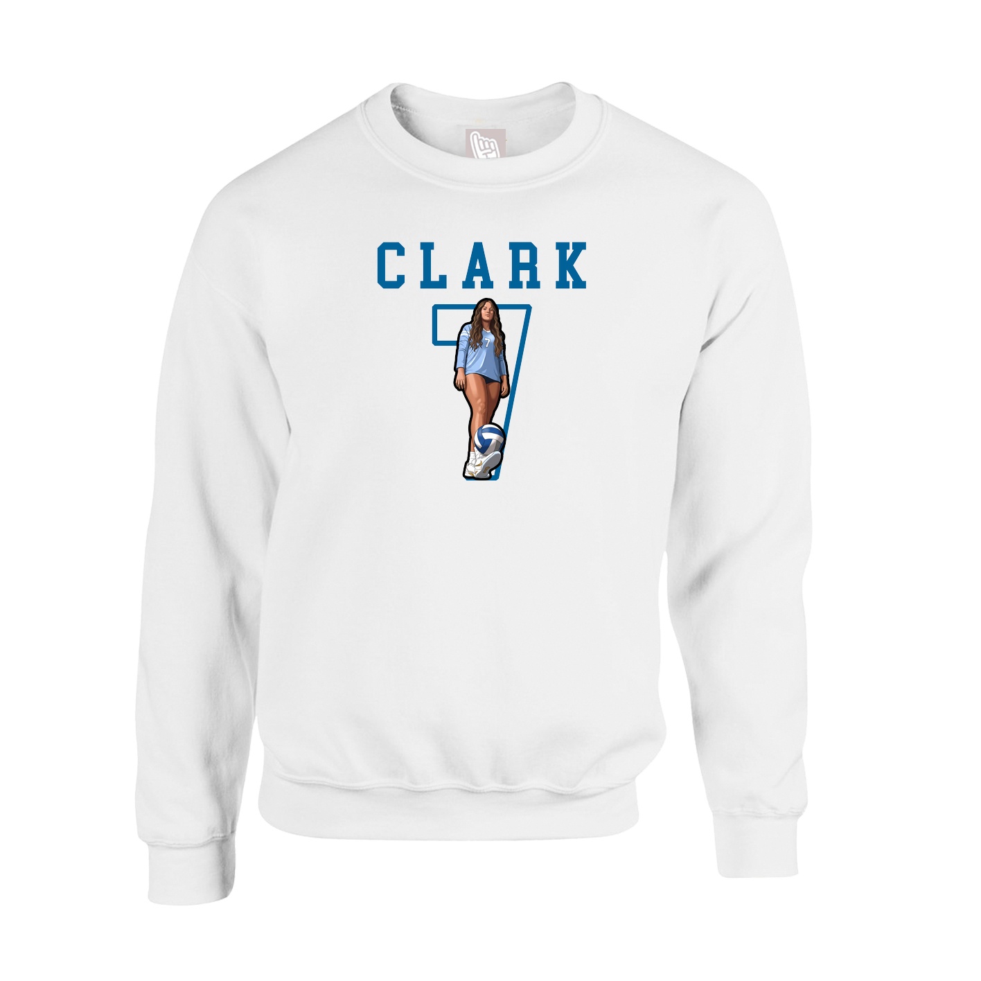 Fleece Crew — Shirsey in White