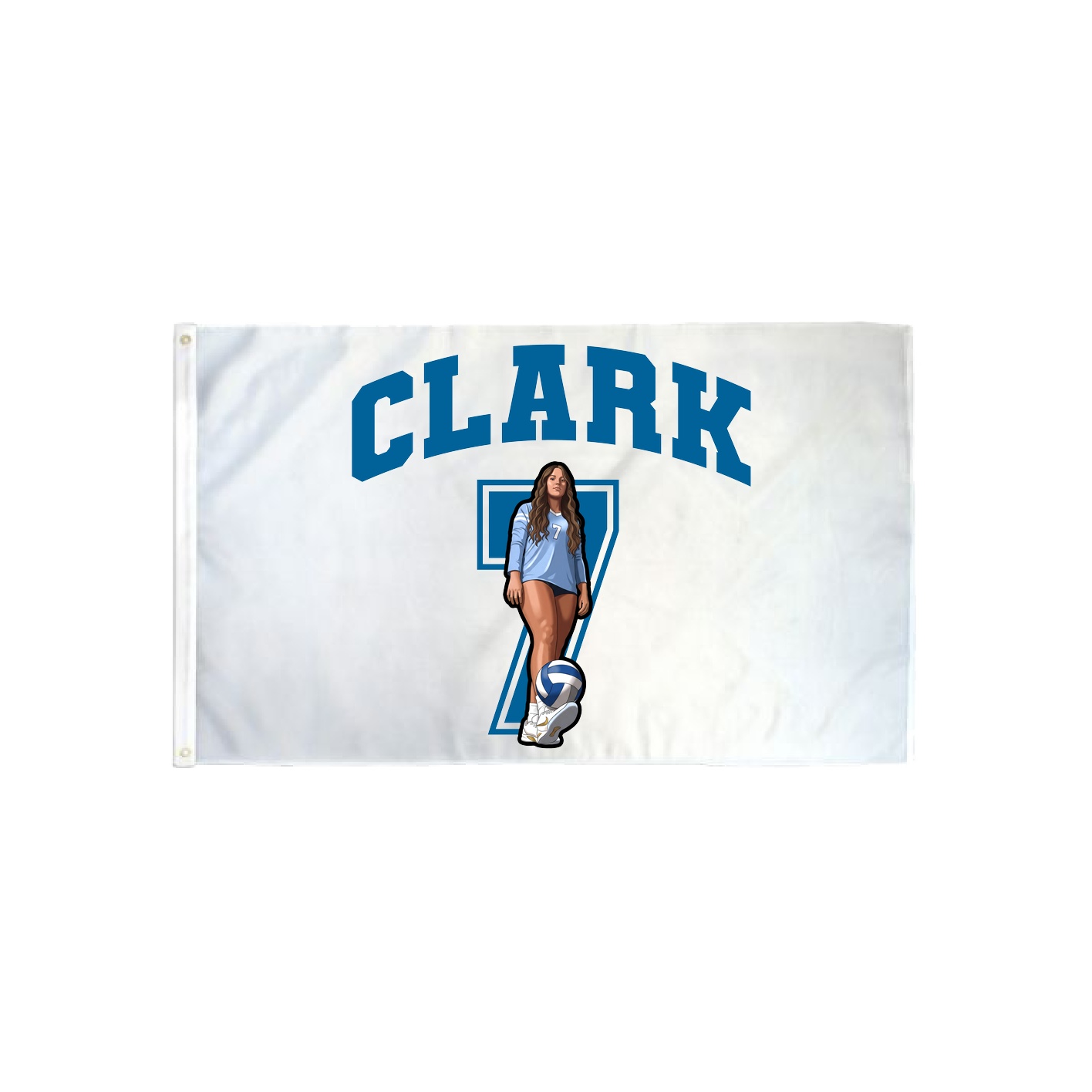 3x5 Flag — Number in Classic