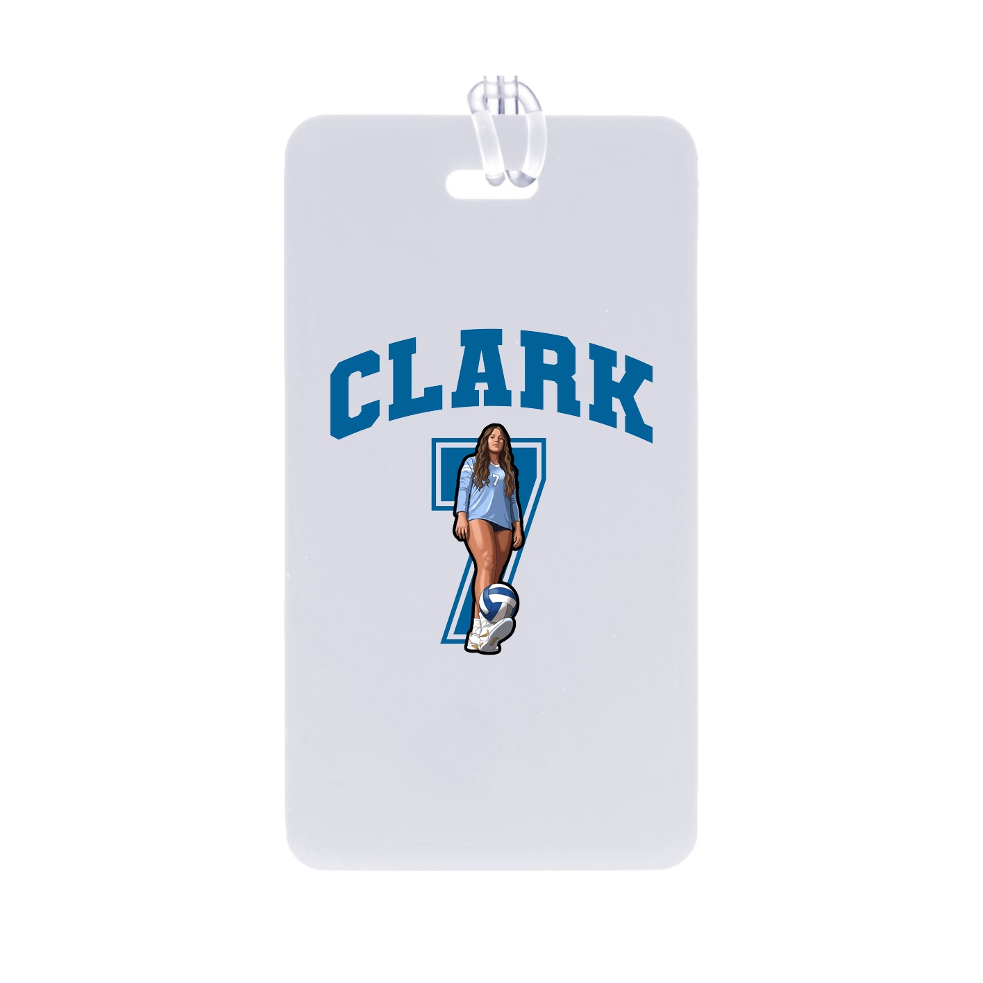 Bag Tag — Number in Classic