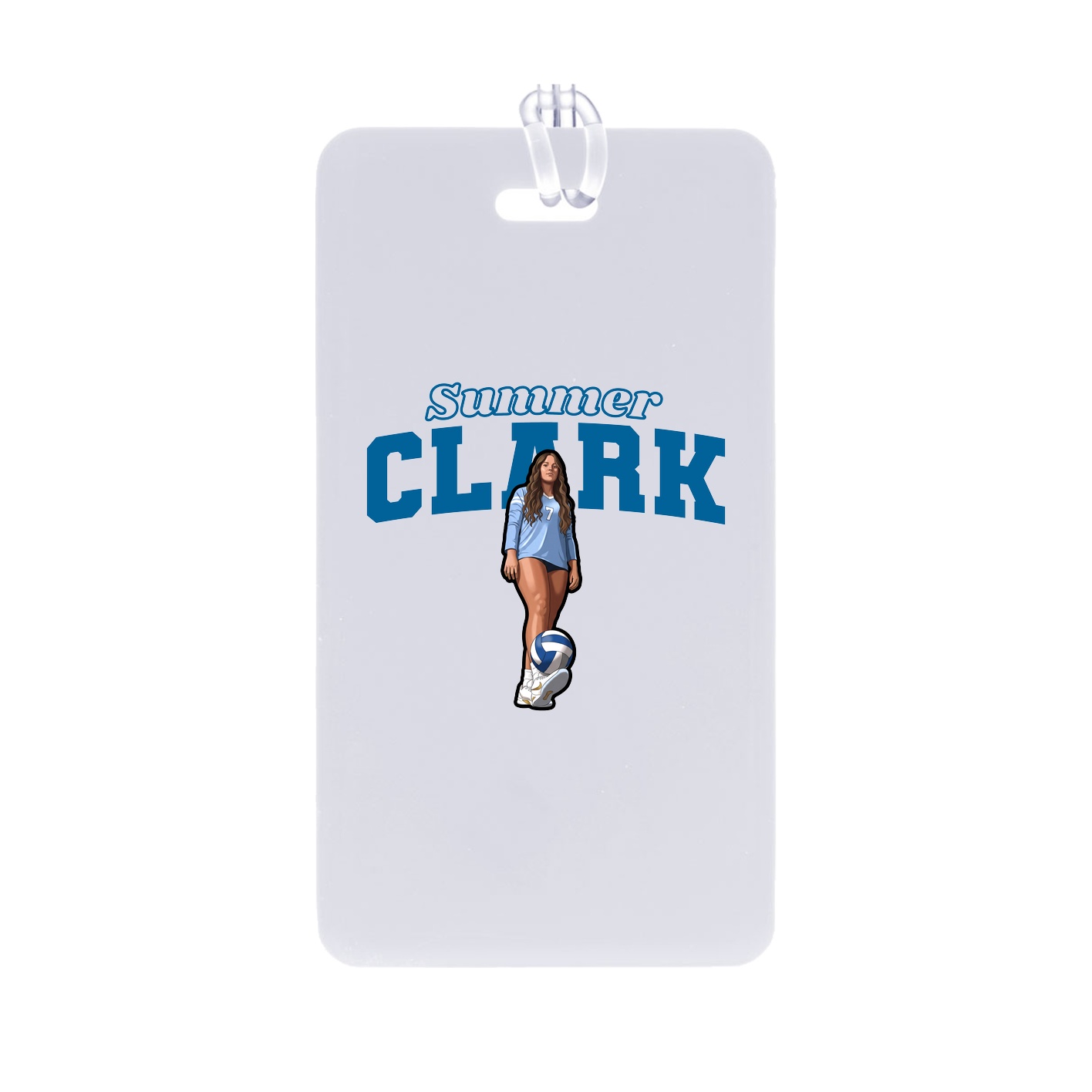 Bag Tag — Name Arch in Classic