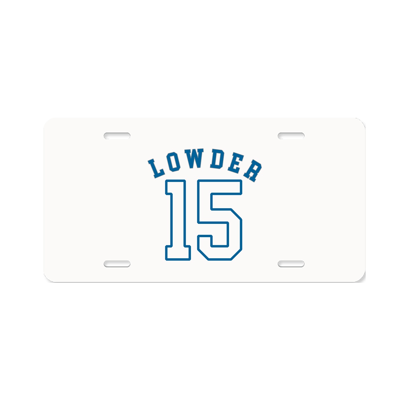 License Plate — Shirsey Arch in Classic