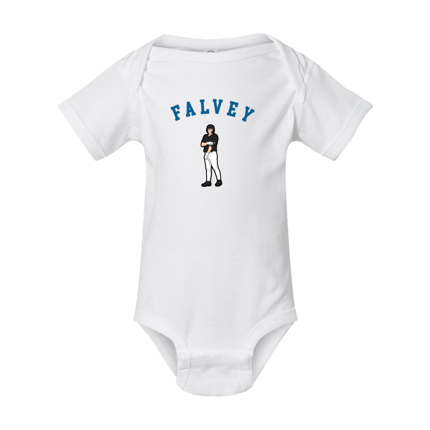 Baby Onesie — Shirsey Arch in White
