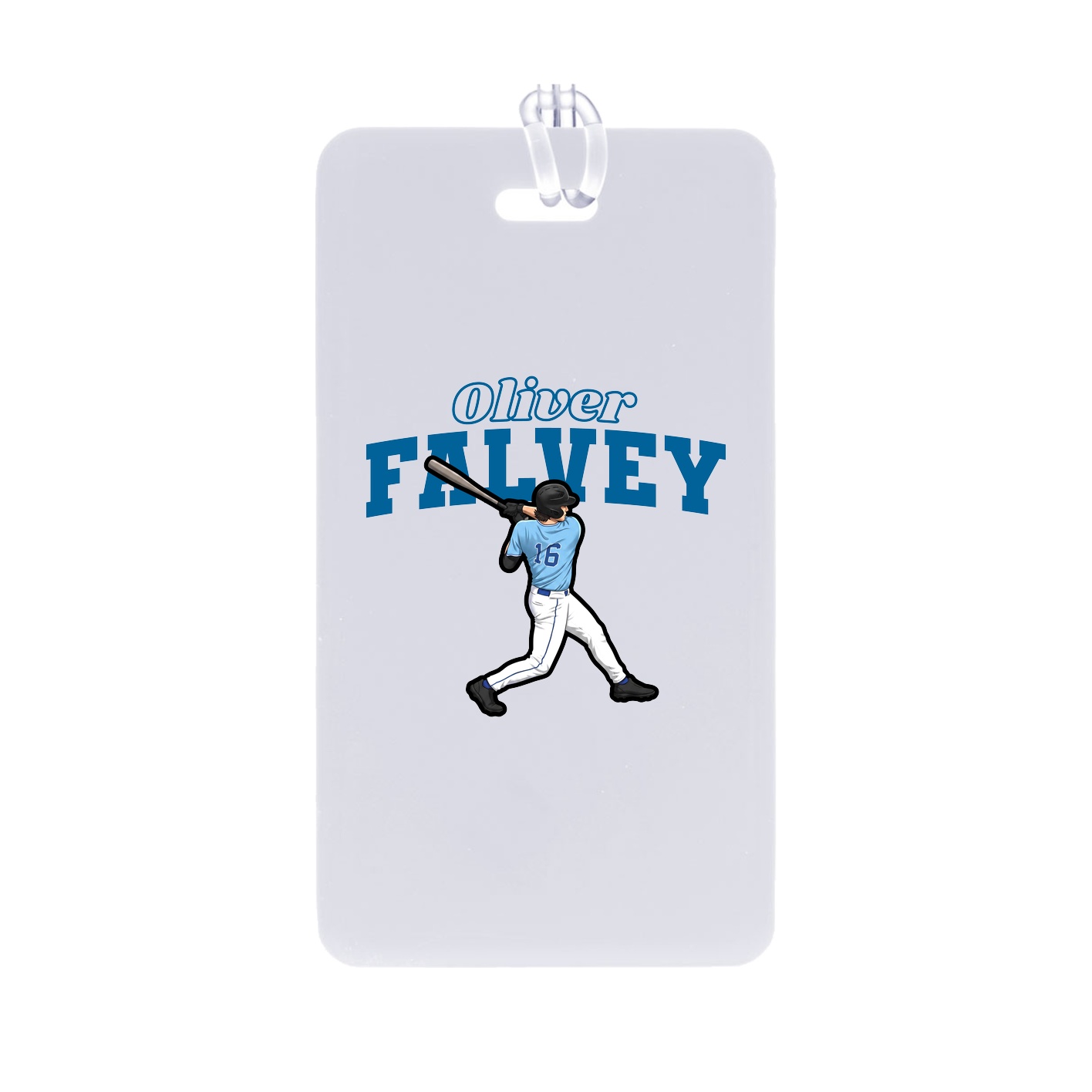 Bag Tag — Name Arch in Classic