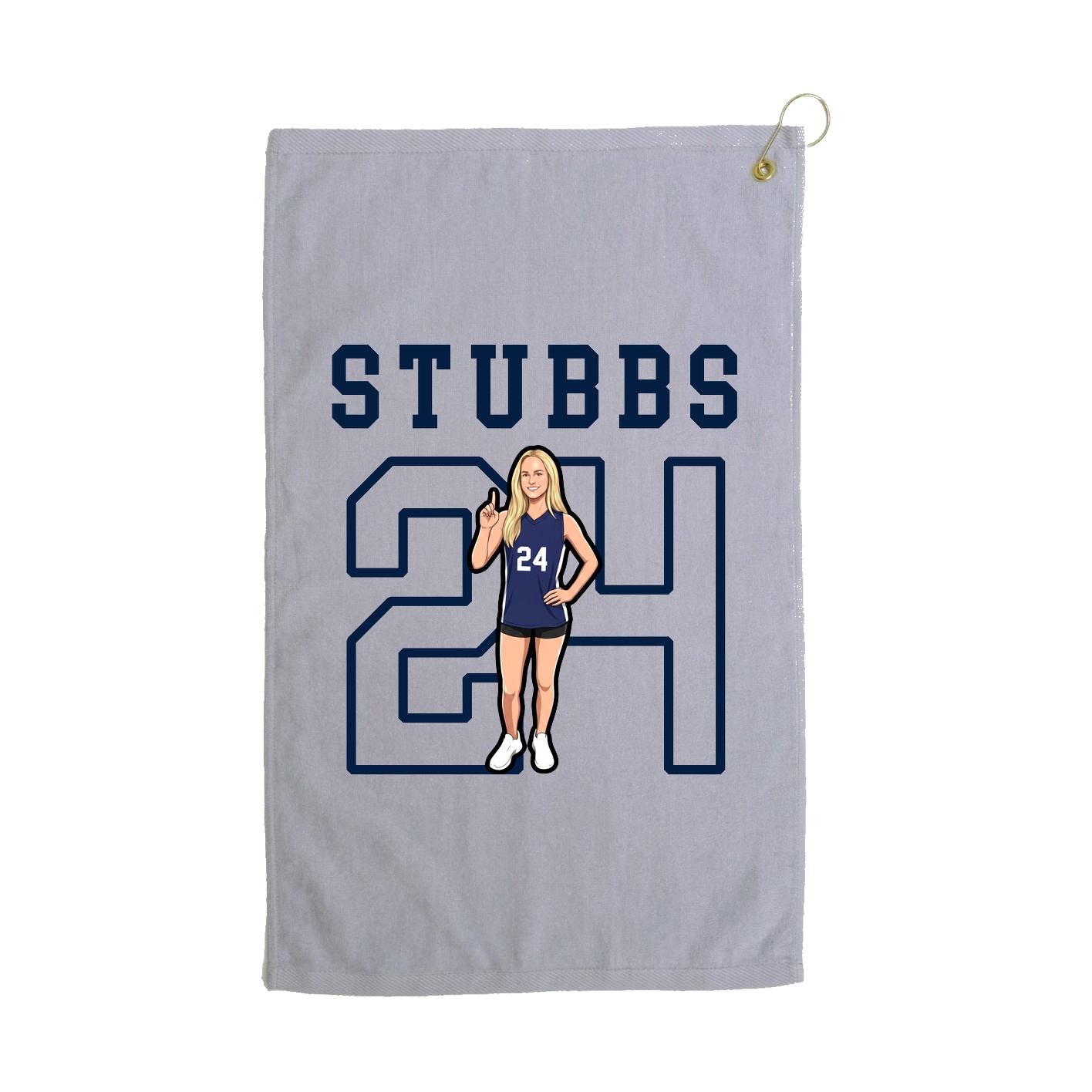 Golf Towel — Shirsey in Grey