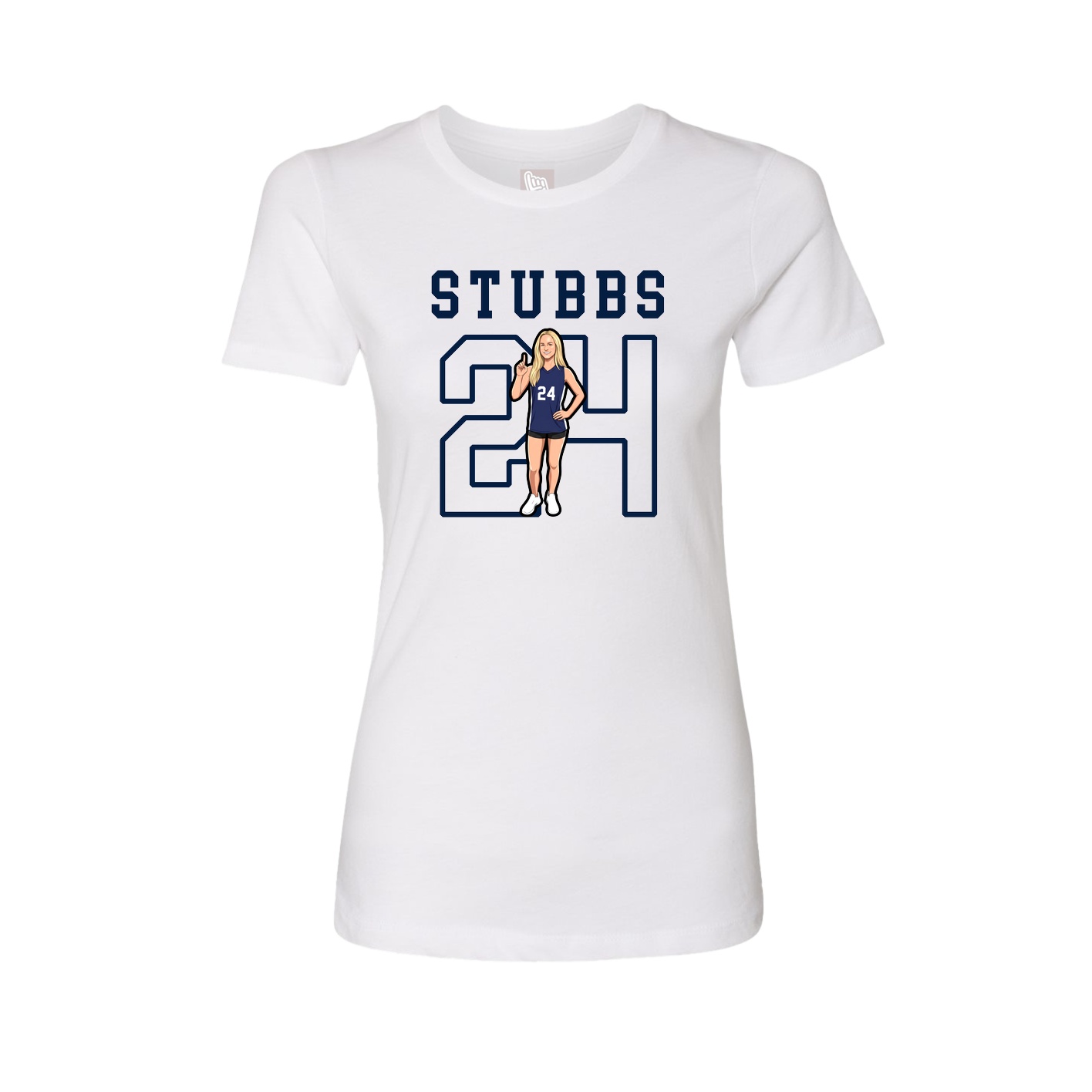 Fitted Women's Tee — Shirsey in White