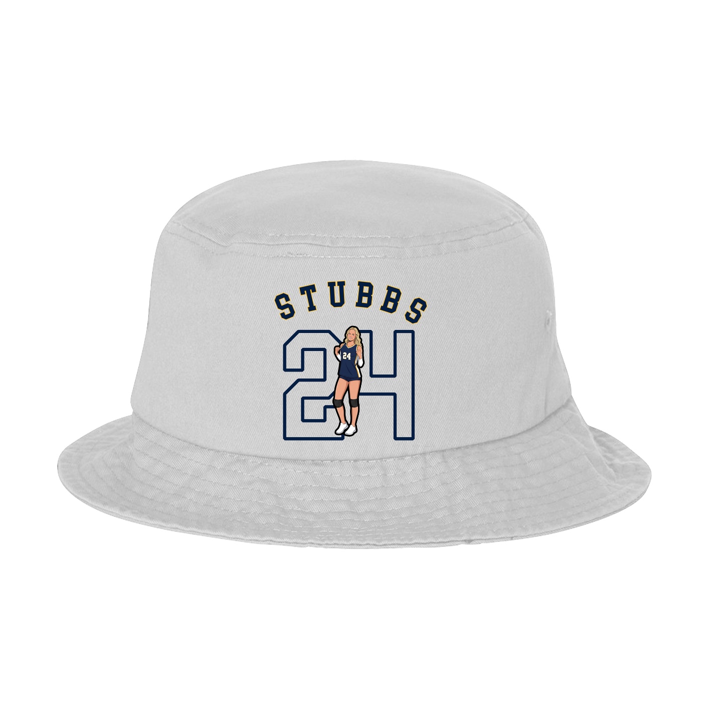 Bucket Cap — Shirsey Arch in White