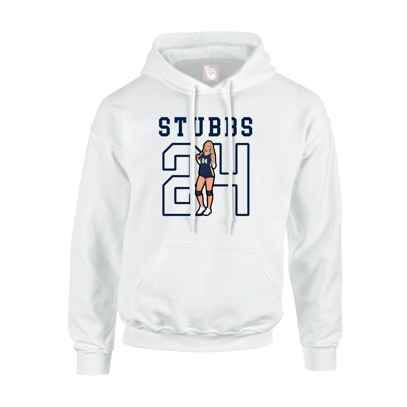 Youth Hoodie — Shirsey in White