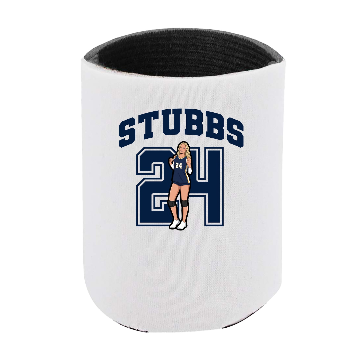 Can Holder — Number in White