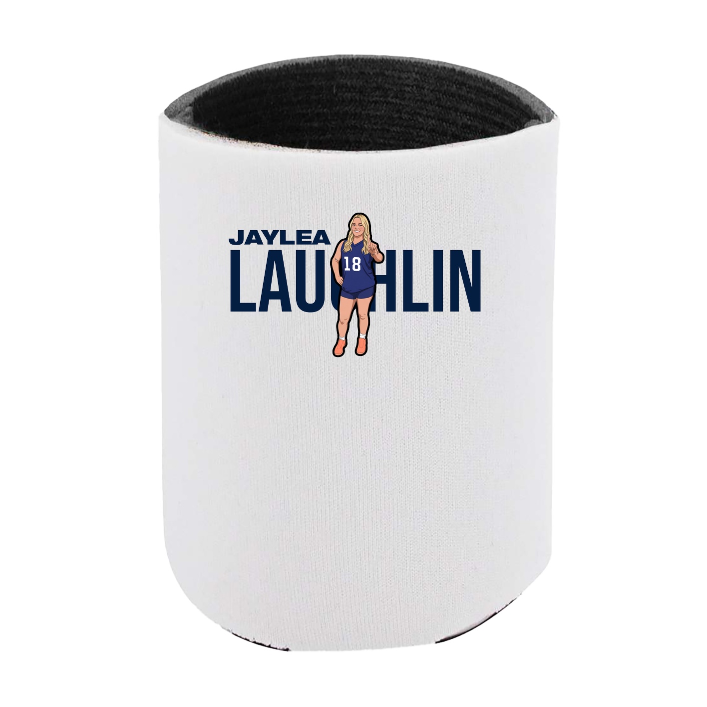 Can Holder — Player Name in White