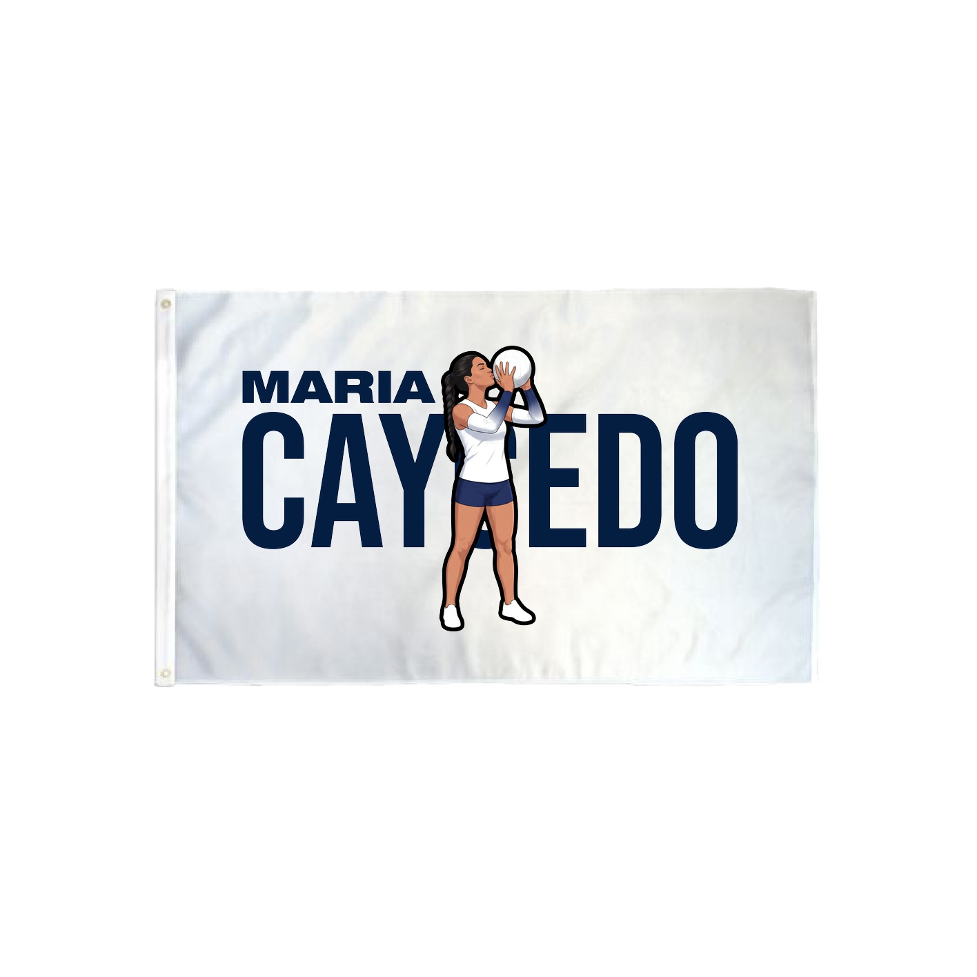 3x5 Flag — Player Name in Classic