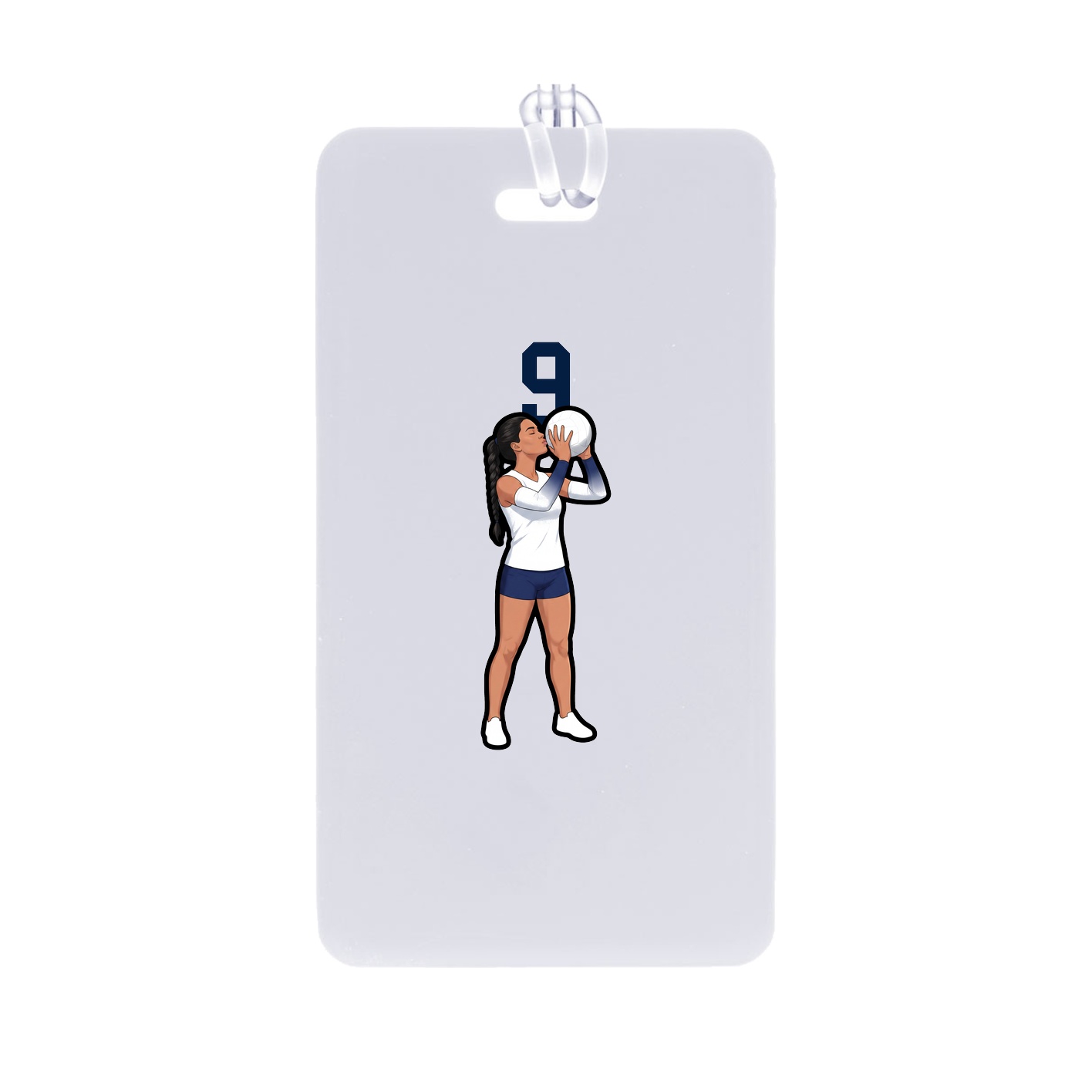 Bag Tag — Number Top in Classic