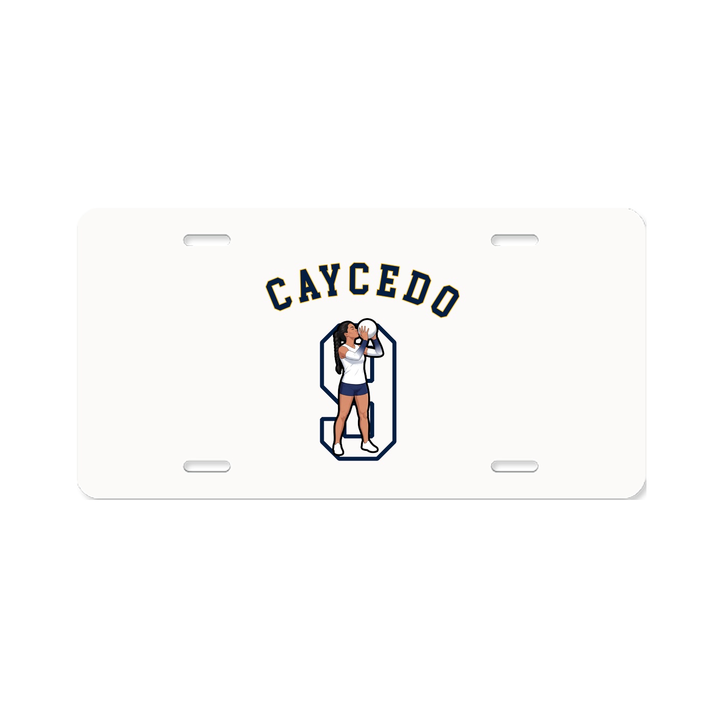 License Plate — Shirsey Arch in Classic