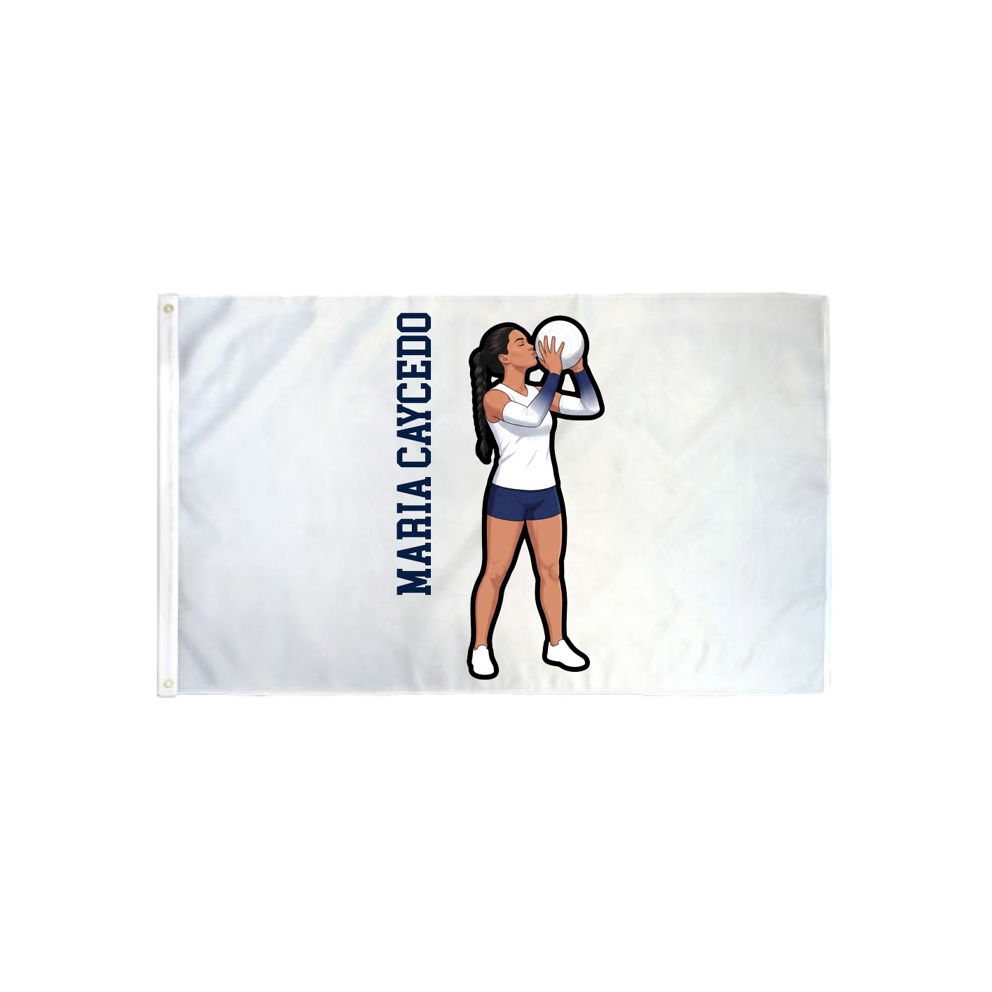 3x5 Flag — Name Vertical in Classic