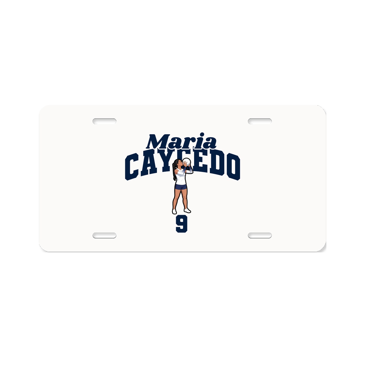 License Plate — Signature Arch in Classic