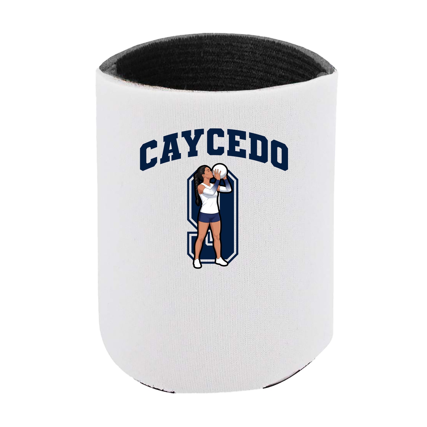 Can Holder — Number in White