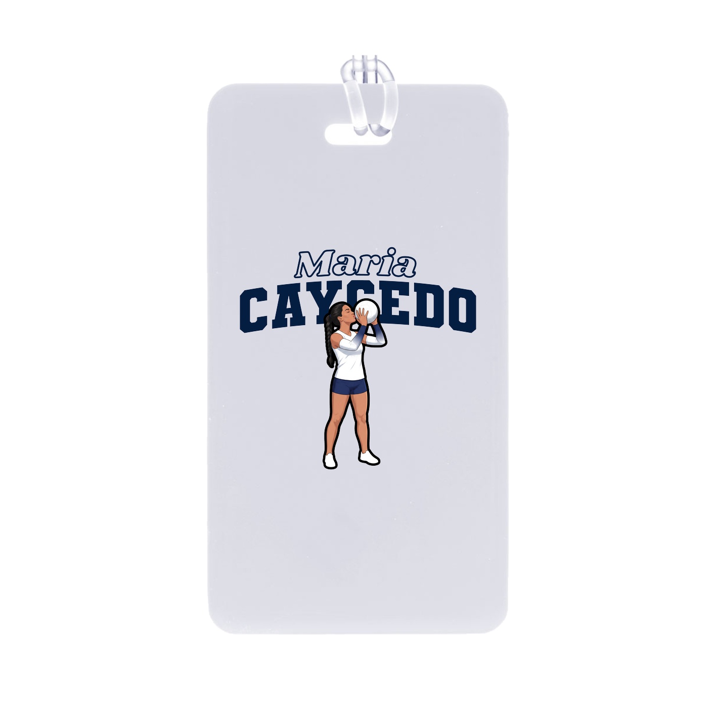 Bag Tag — Name Arch in Classic