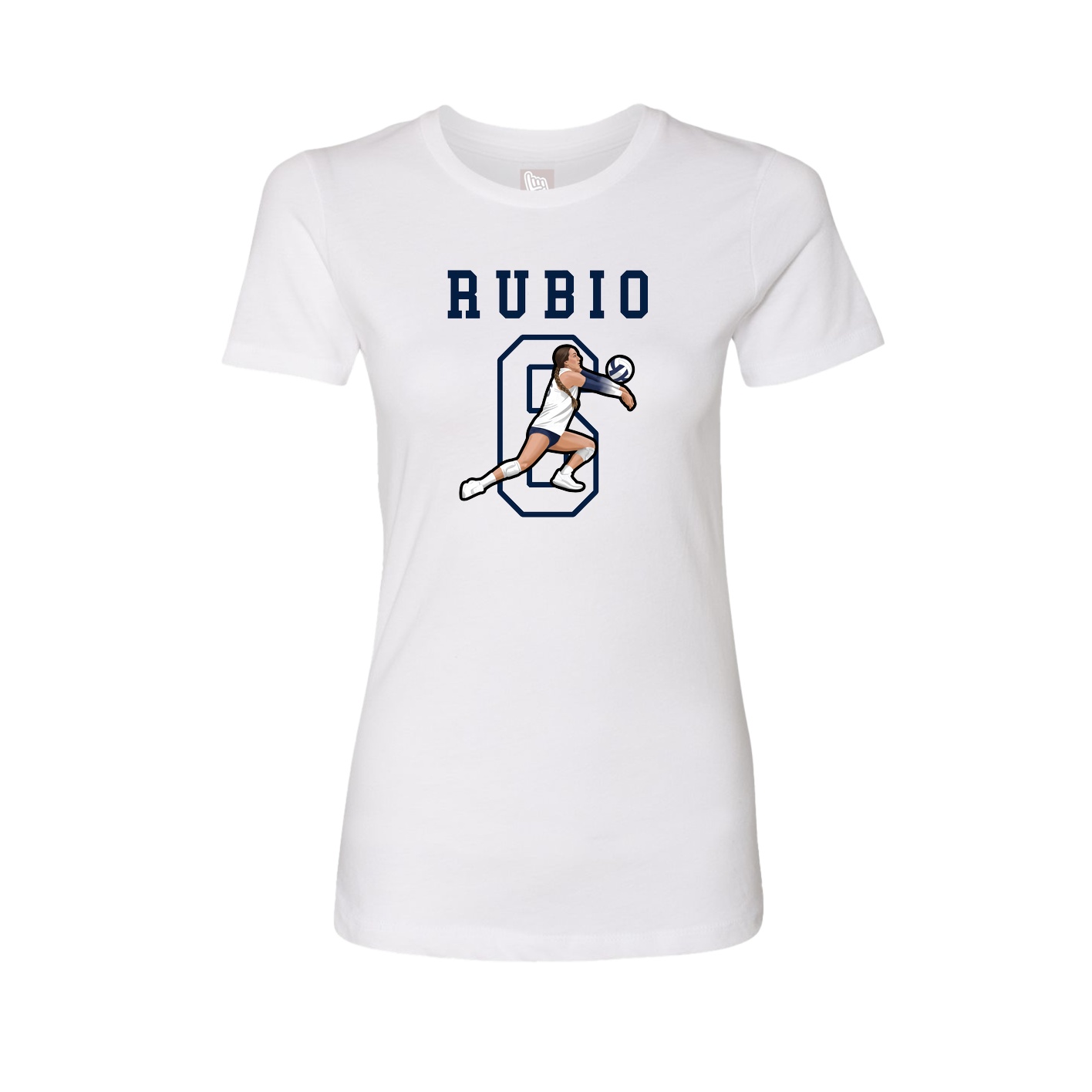 Fitted Women's Tee — Shirsey in White