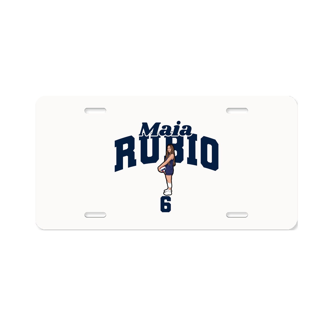 License Plate — Signature Arch in Classic